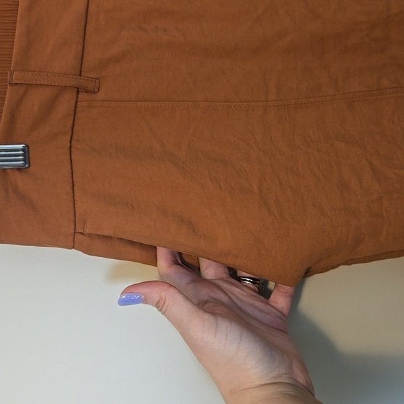 NWT A New Day Brown Lightweight Cropped Pants Size 14 - Picture 4 of 11